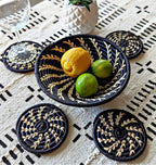 Small Woven Raffia African Baskets {Multiple Colors}